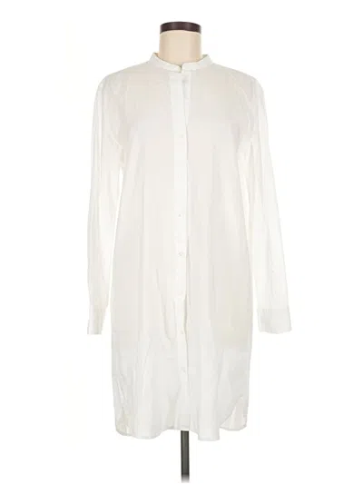 Pre-owned James Perse Casual Dress In Ivory