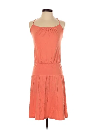 Pre-owned James Perse Casual Dress In Orange
