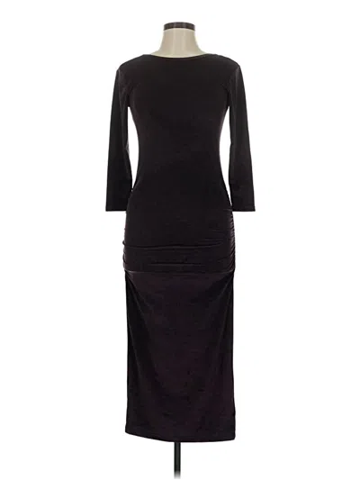 Pre-owned James Perse Casual Dress In Purple
