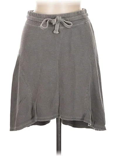 Pre-owned James Perse Casual Skirt In Gray