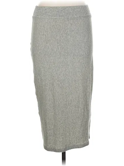 Pre-owned James Perse Casual Skirt In Gray