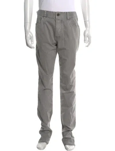 Pre-owned James Perse Chinos In Gray