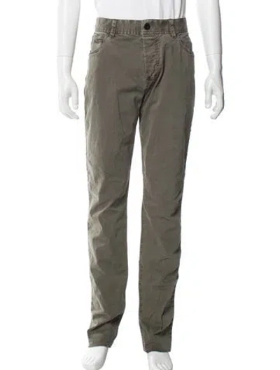 Pre-owned James Perse Chinos In Gray