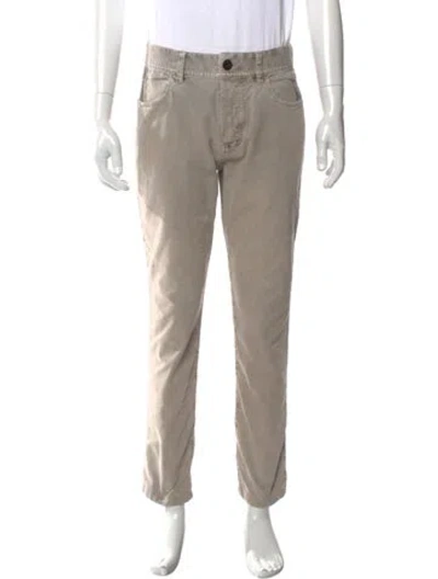 Pre-owned James Perse Chinos In Neutral