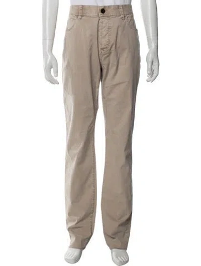 Pre-owned James Perse Chinos In Neutral