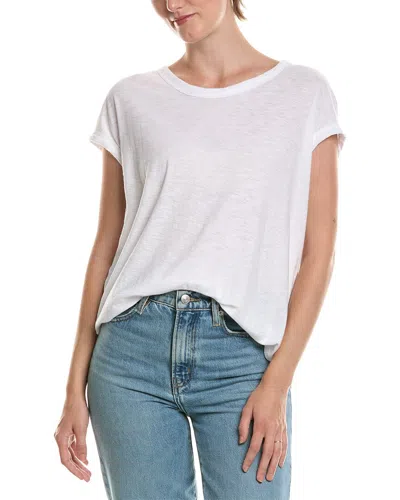 James Perse Circular Shell Top In Animal Print