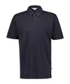James Perse Classic Polo Shirt In Black