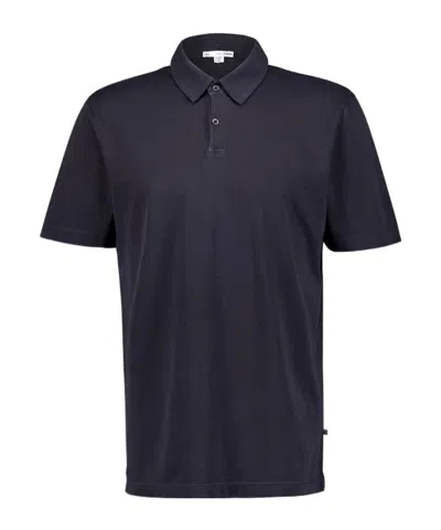 James Perse Classic Polo Shirt In Black