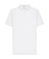 James Perse Classic Polo Shirt In White