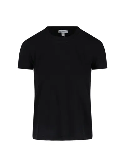 James Perse Classic T-shirt In Black