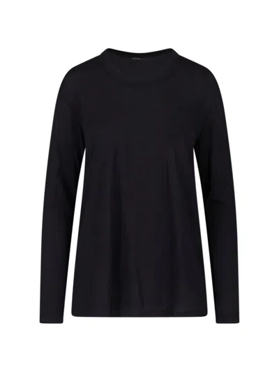 James Perse Classic T-shirt In Black