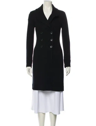 Pre-owned James Perse Coat In Black