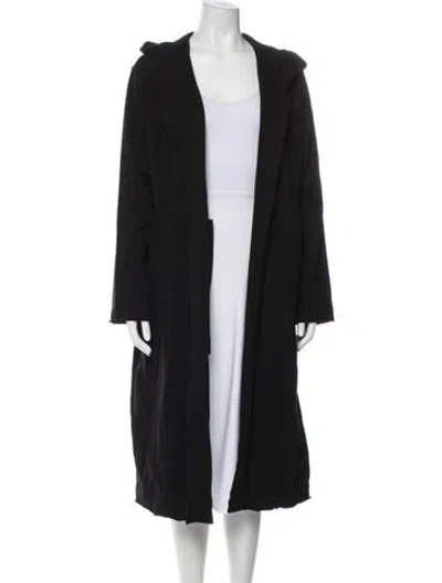 Pre-owned James Perse Coat In Black