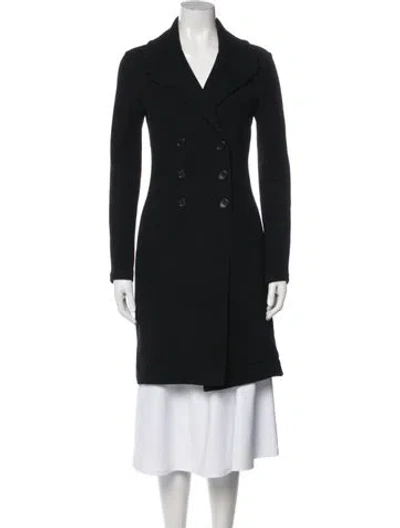 Pre-owned James Perse Coat In Black