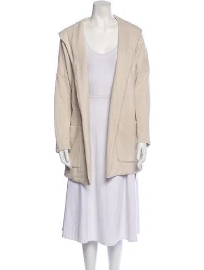Pre-owned James Perse Coat In Neutral