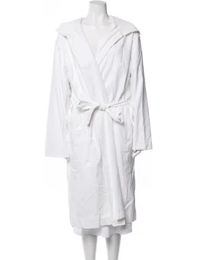 Pre-owned James Perse Coat In White