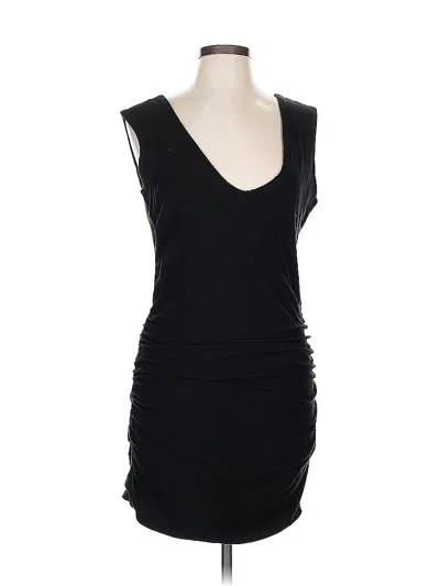 Pre-owned James Perse Cocktail Dress In Black