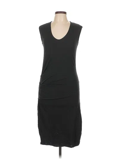 Pre-owned James Perse Cocktail Dress In Black