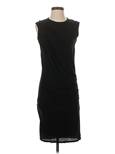 Pre-owned James Perse Cocktail Dress In Black