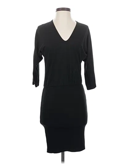 James Perse Cocktail Dress In Black