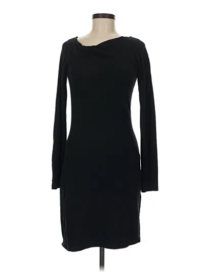 Pre-owned James Perse Cocktail Dress In Black