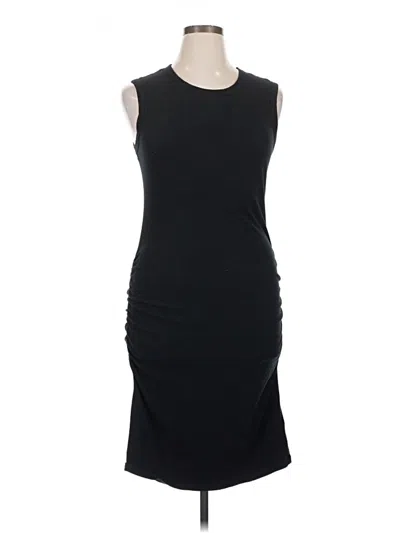 Pre-owned James Perse Cocktail Dress In Black