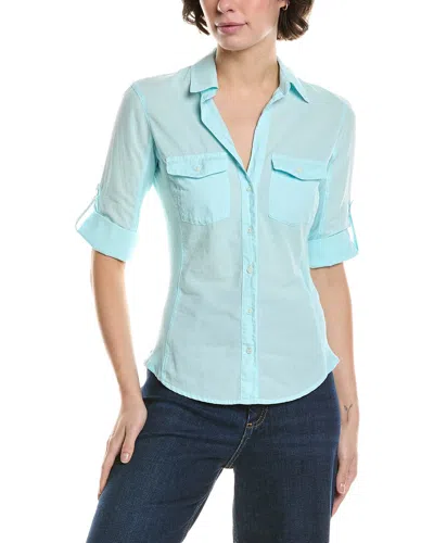 JAMES PERSE JAMES PERSE CONTRAST PANEL SHIRT