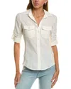 James Perse Contrast Panel Shirt In Multi