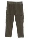 James Perse Cord Utility Trousers In 绿色