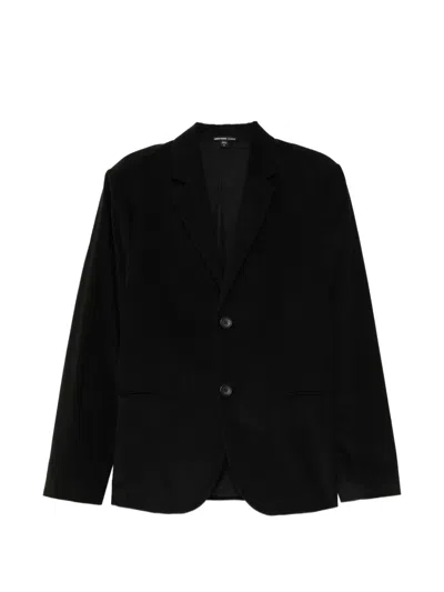 James Perse Corduroy Blazer In Black