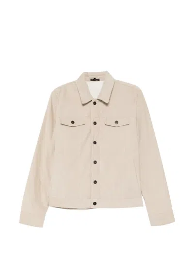 James Perse Corduroy Jacket In Neutral