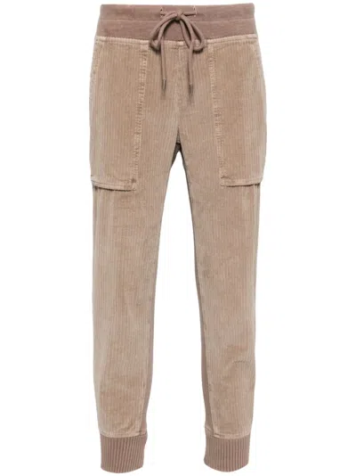 James Perse Corduroy Media Pants In Brown