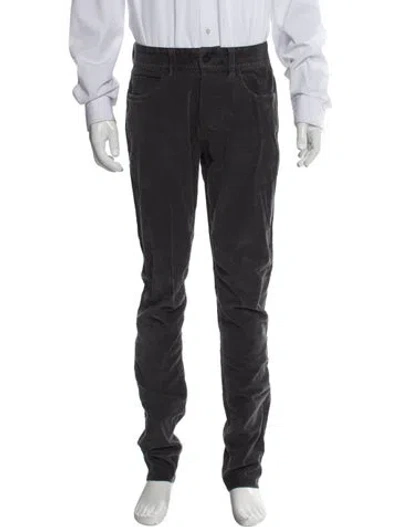 Pre-owned James Perse Corduroy Pants In Gray