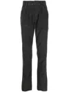 James Perse Straight-leg-hose Aus Cord In Black
