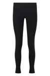 James Perse Cotton Leggings In Black