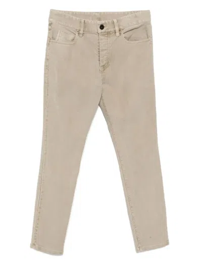 James Perse Cotton Moleskin 5 Pocket Pants In Neutral