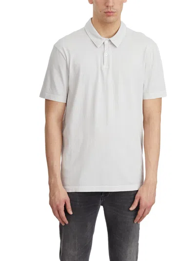 James Perse Cotton Polo In White
