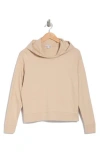 James Perse Cotton Pullover Hoodie In Sand Dune