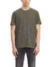 James Perse Cotton Roundneck T-shirt In Green