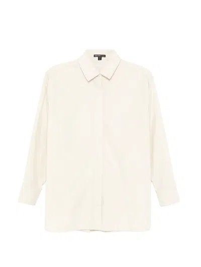 James Perse Cotton Shirt In Neutral