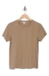 James Perse Cotton T-shirt In Brown