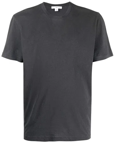 James Perse Cotton T-shirt In Gray