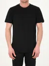 James Perse Crew-neck Cotton T-shirt In Black
