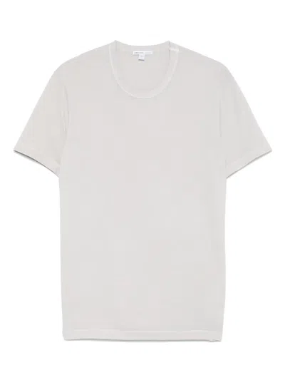 James Perse Cotton T-shirt In Grey