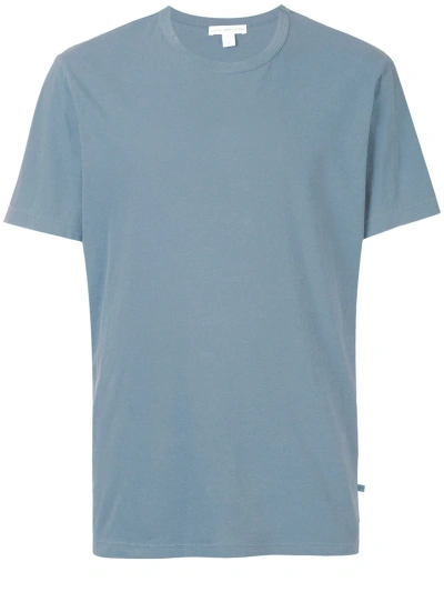 James Perse Light Blue Cotton T-shirt