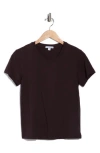 James Perse Cotton T-shirt In Purple