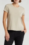 James Perse Cotton T-shirt In Toast