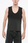 James Perse Cotton Tank Top In Black