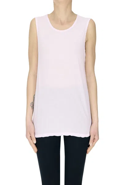 James Perse Cotton Tank Top In Pink