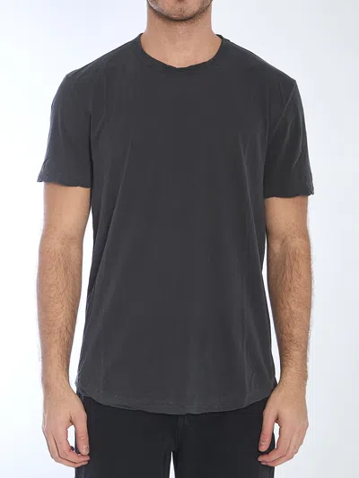 James Perse Cotton T-shirt In Blue